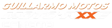 Guillarmo Motos x Moto Axxe x CF Moto - logos